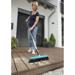 New Gardena Comisystem-Straßenbesen inkl Holzstiel 130 cm