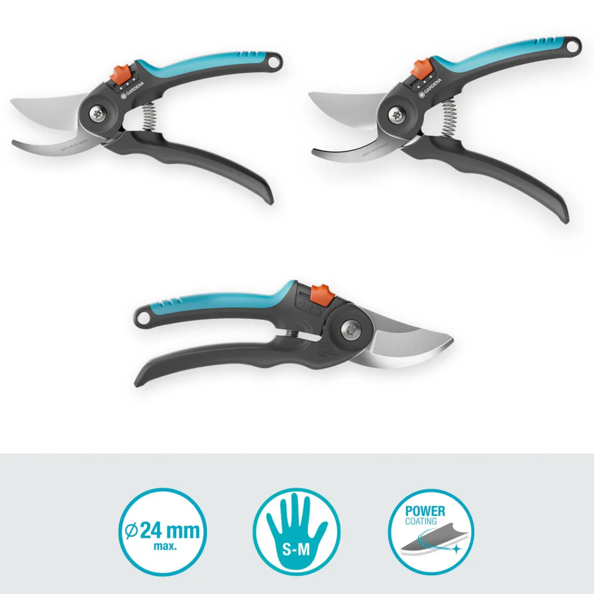 New Gardena Gartenschere PremiumCut Flex