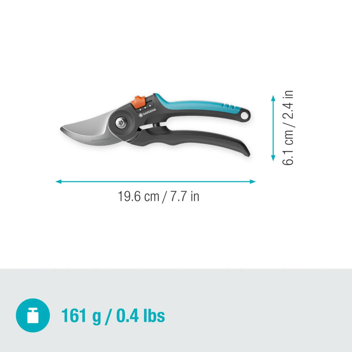 New Gardena Gartenschere PremiumCut Flex