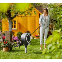Hot Gardena Gartenschlauchbox RollUp S m weiß