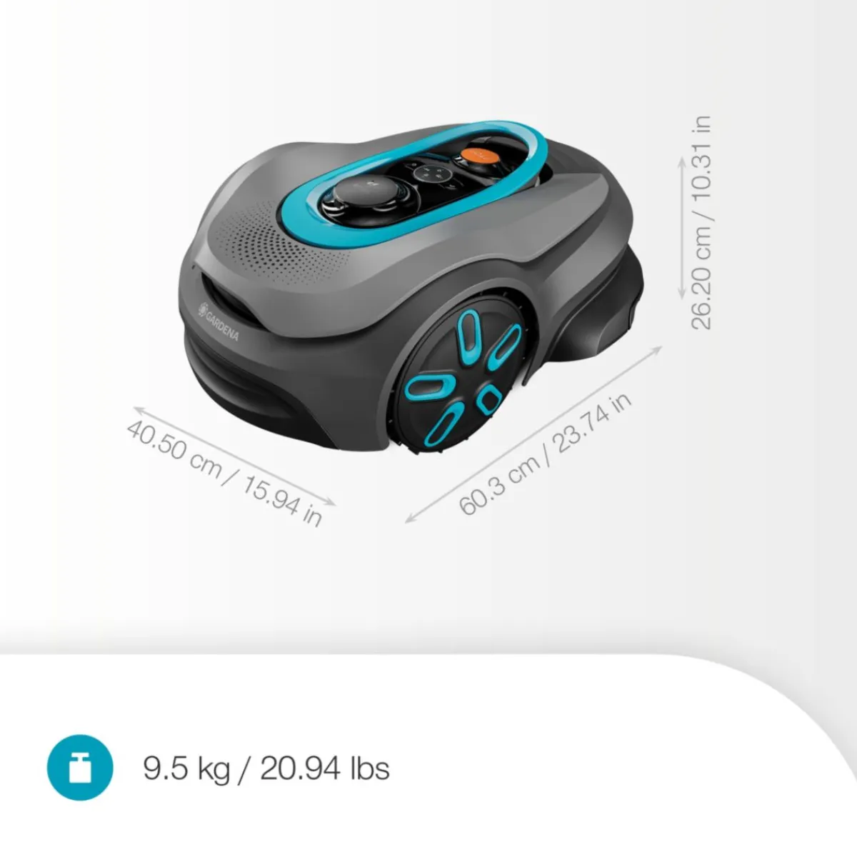 Best Gardena Mähroboter smart SILENO sense 400 m²