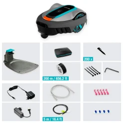Best Gardena Mähroboter smart Sileno city 600 Set