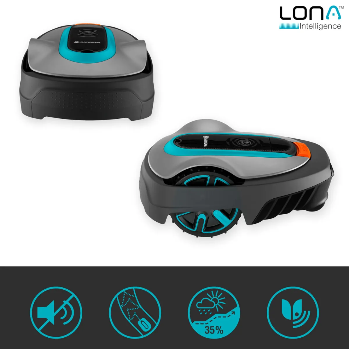 Best Gardena Mähroboter smart Sileno city 600 Set