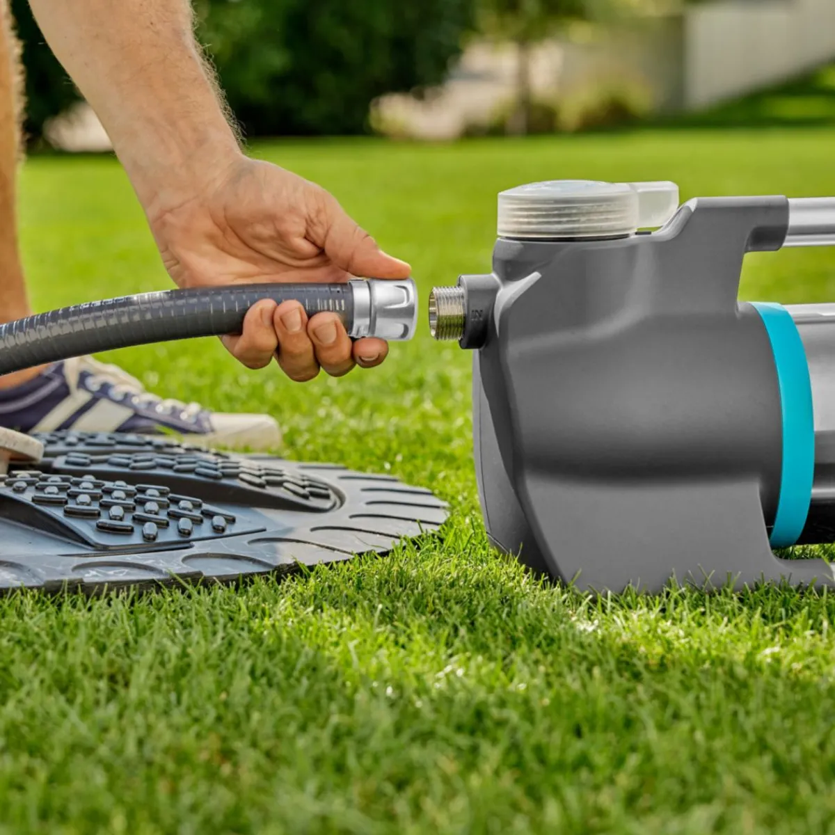 New Gardena Sauggarnitur mit 4 m Saugschlauch