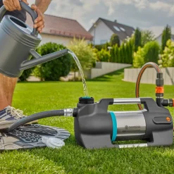 New Gardena Sauggarnitur mit 4 m Saugschlauch