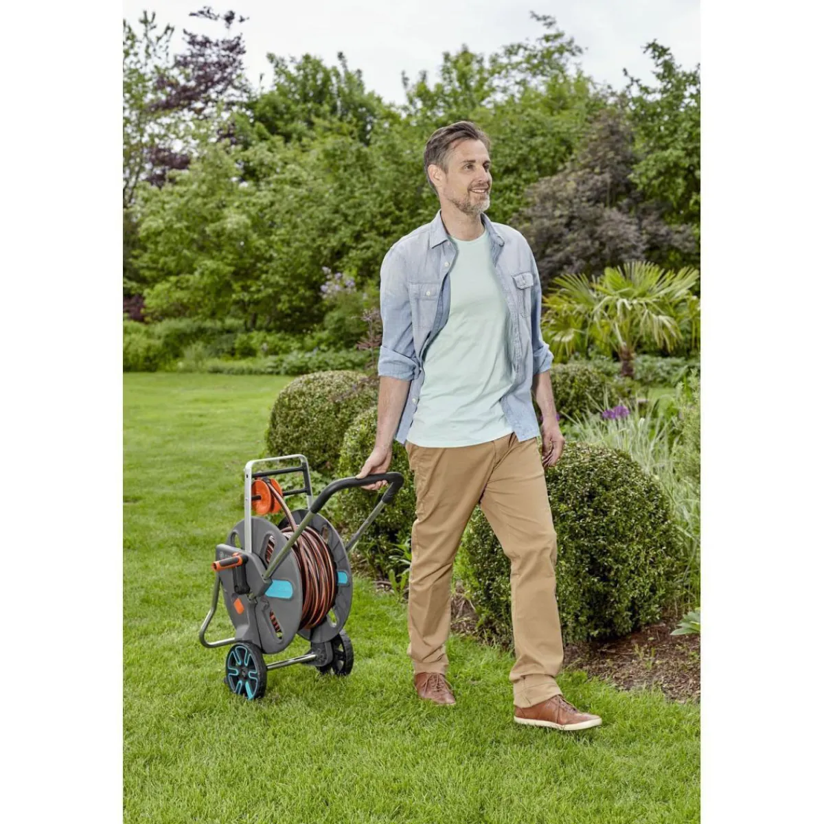 Hot Gardena Schlauchwagen AquaRoll L Easy