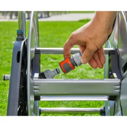 Outlet Gardena Schlauchwagen AquaRoll M Metall