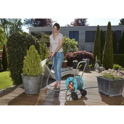 Clearance Gardena Schlauchwagen-Set AquaRoll S
