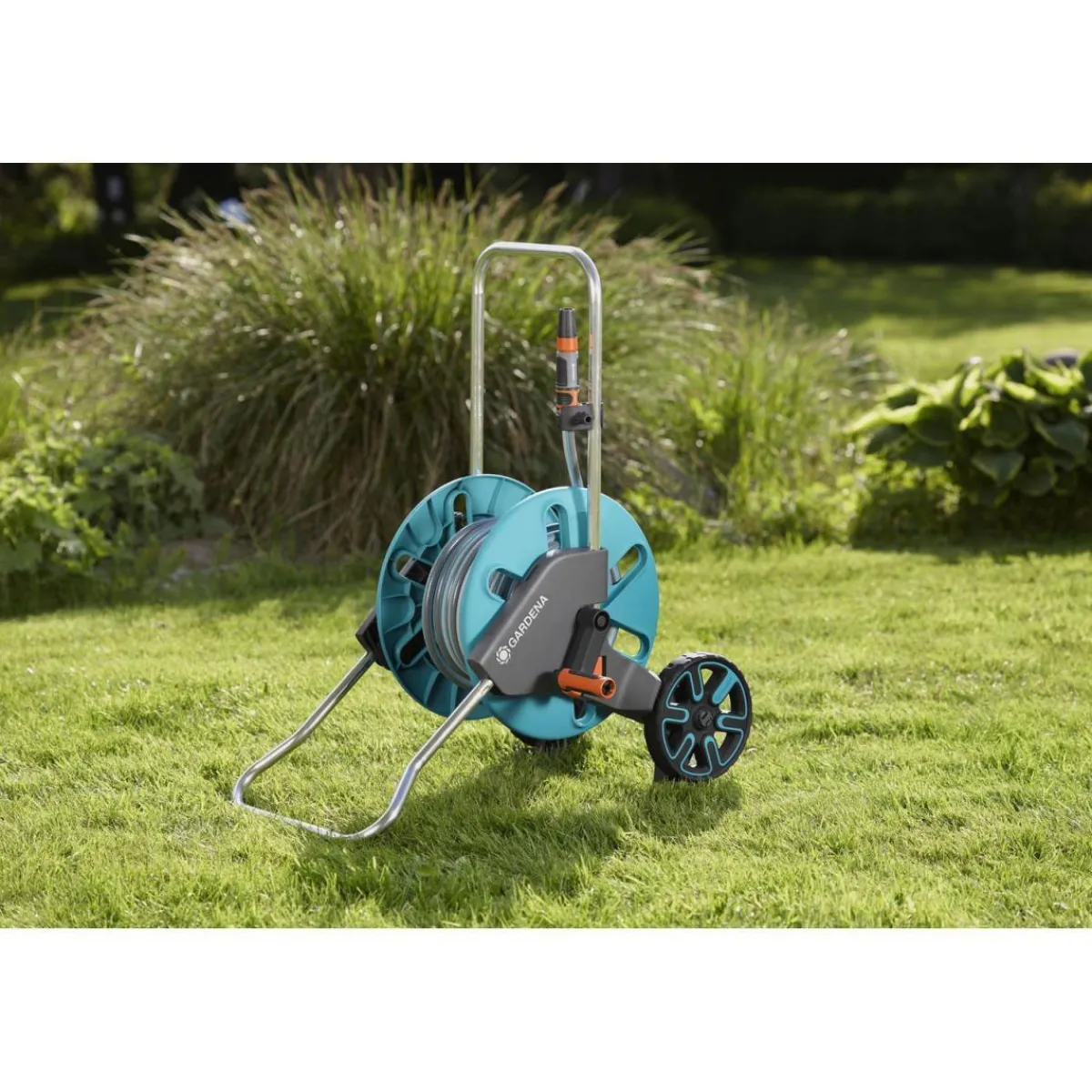 Hot Gardena Schlauchwagen-Set AquaRoll M
