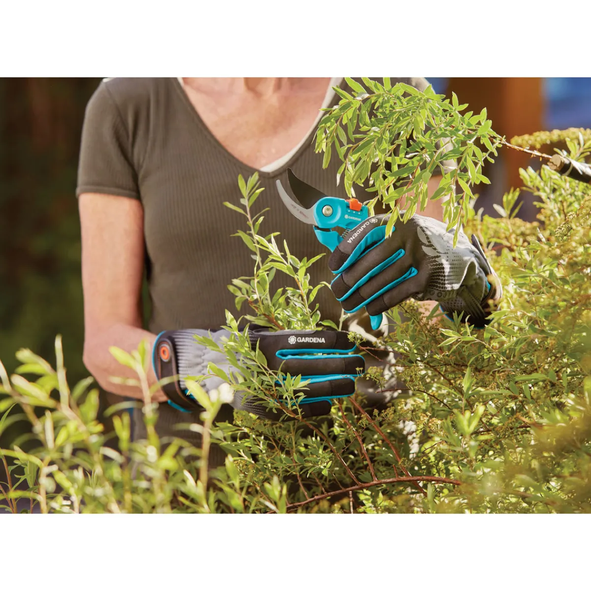 Clearance Gardena Strauchpflegehandschuh grau