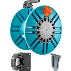 New Gardena Wand-Schlauchtrommel Classic 60 mit Schlauchführungsrolle