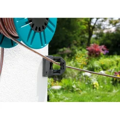 New Gardena Wand-Schlauchtrommel Classic 60 mit Schlauchführungsrolle