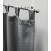 Outlet Gardinenstangen Set ausziehbar Durchmesser 16/19 mm 120-210 cm Edelstahl-Optik