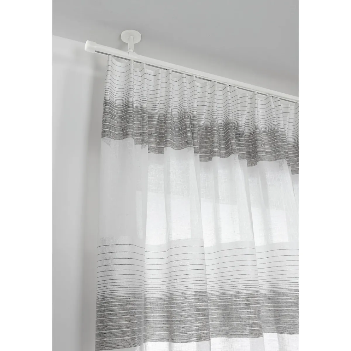 Best Gardinia Gardinenstange Chicago mit Innenlauf Durchmesser 16 mm 160 cm weiß