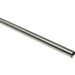 Online Gardinia Gardinenstange Chicago mit Innenlauf Durchmesser 16 mm 160 cm Edelstahl-Optik
