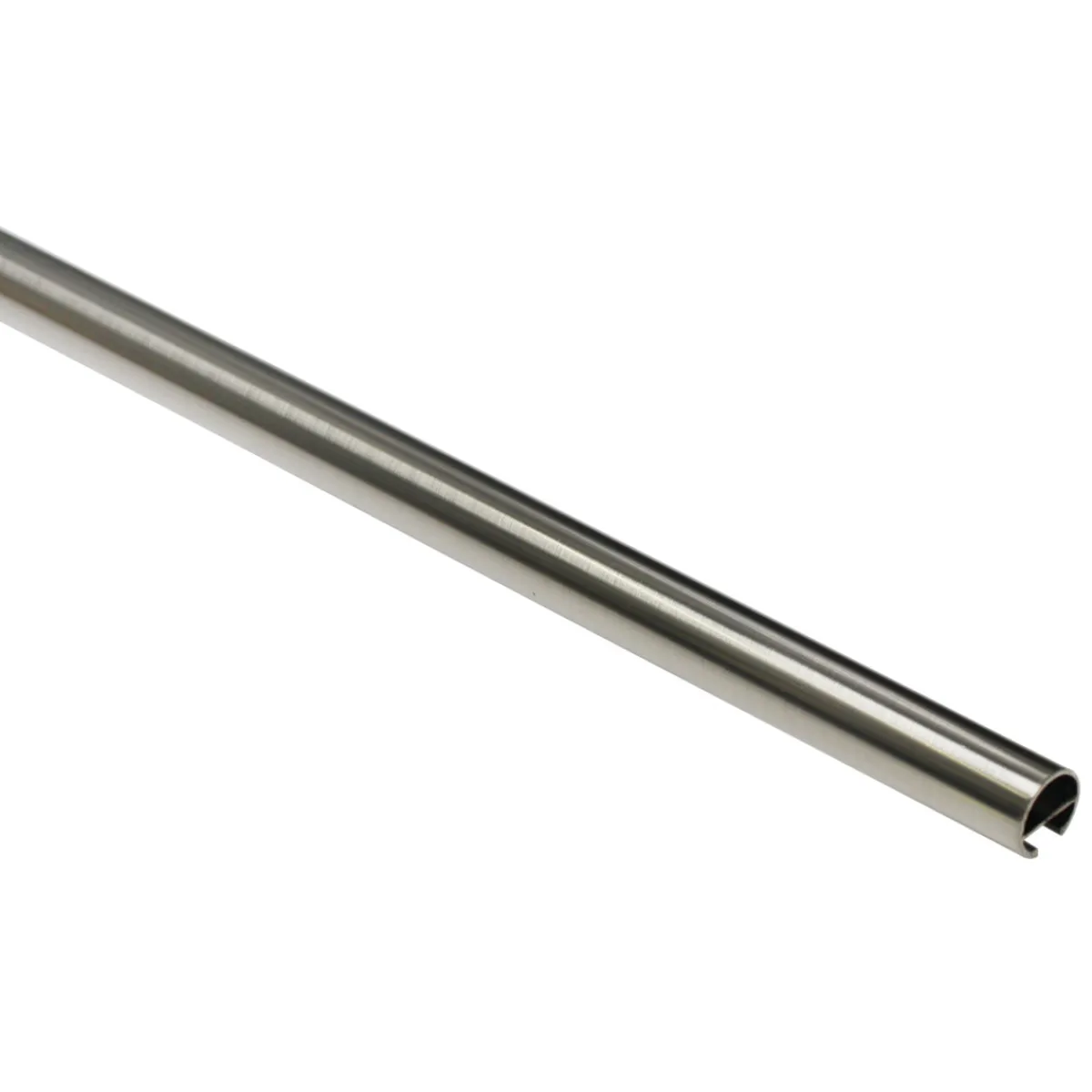 Sale Gardinia Gardinenstange Memphis mit Innenlauf Durchmesser 16 mm 160 cm Edelstahl-Optik
