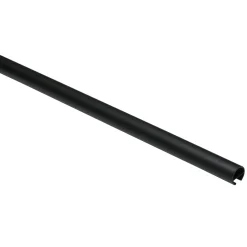 Sale Gardinia Gardinenstange Memphis mit Innenlauf Durchmesser 16 mm 120 cm schwarz matt