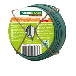 Best Windhager Gartendraht 40m/2mm gummiert