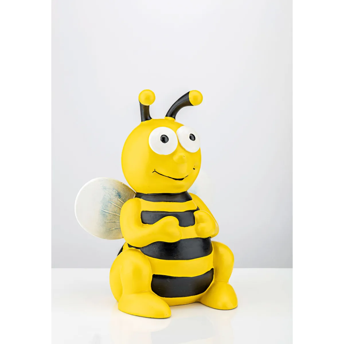 Best Gartenfigur Biene sitzend 26 x 47 x 30 cm
