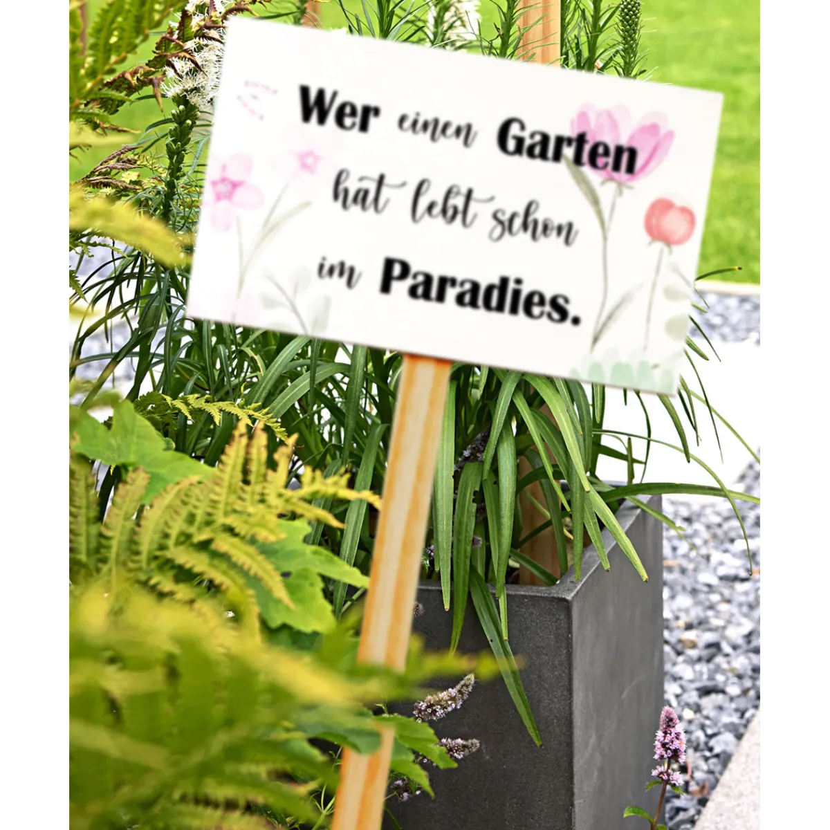 Sale Gartenstecker Paradiesgarten