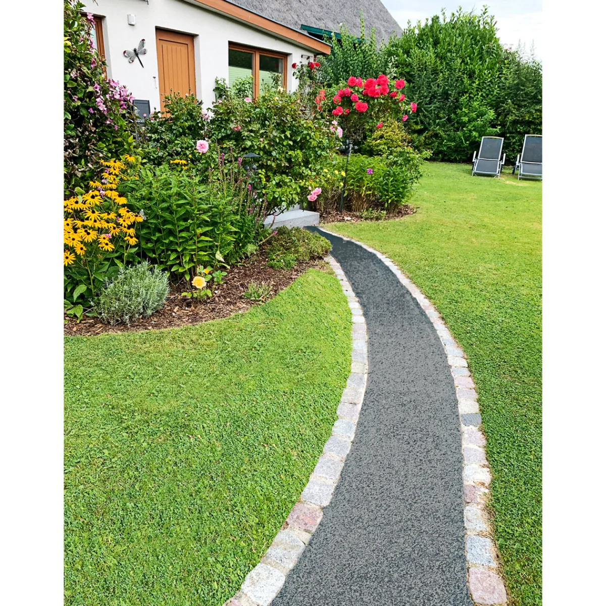 Hot Gartenweg Anthrazit 20 kg