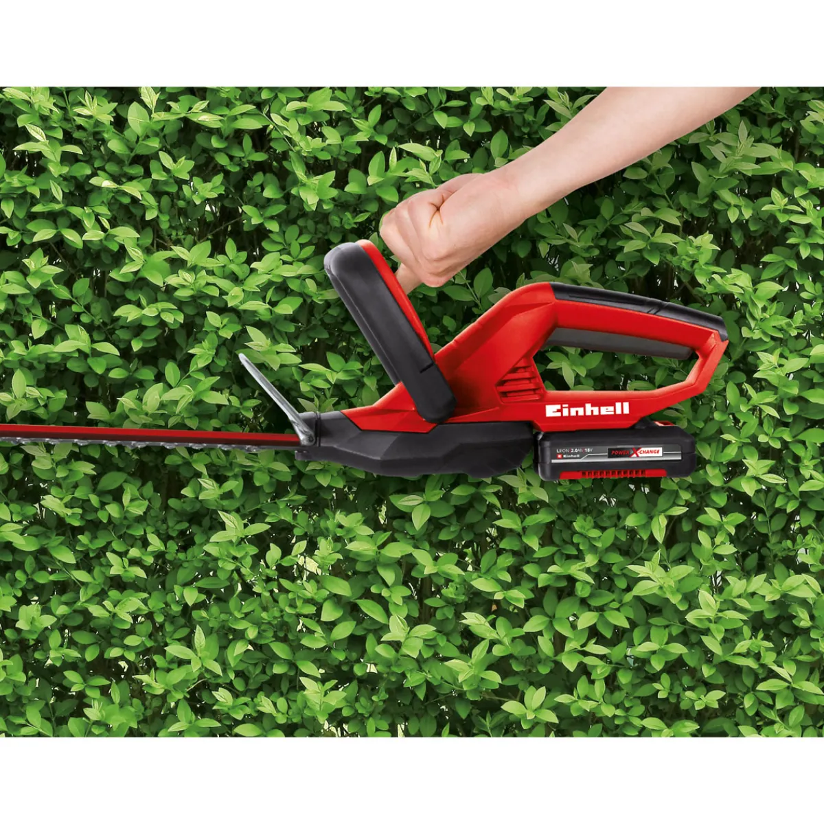 New Einhell GE-CH 1846 Li-Kit 1x2,0Ah Akku-Hecken-schere
