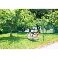 New Geflügelnetz PoultryNet Doppelspitze 106 cm m grün