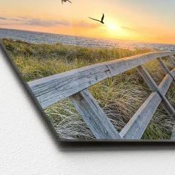 New Pro-Art Glas-Art Birds Above Lost Sea 50 x 125 cm Glasbild