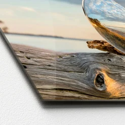 Outlet Pro-Art Glas-Art Drop On Wood 30 x 80 Glasbild
