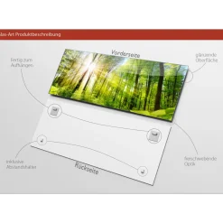 Discount Pro-Art Glas-Art Towards The Sun 50 x 125 cm Glasbild