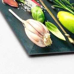 Best Pro-Art Glas-Art Vintage Herbage III 30 x 30 Glasbild