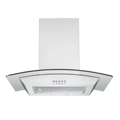 Outlet Respekta Glasschirmhaube Edelstahl 60cmCH 0160 IXB , EEK B