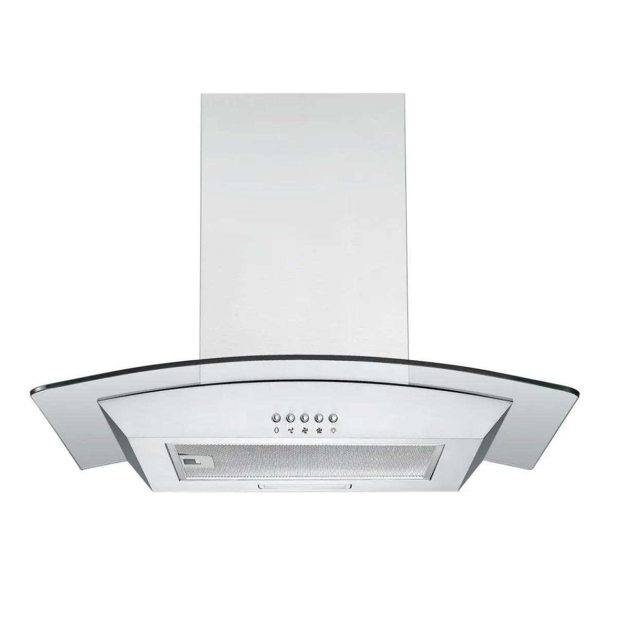 Outlet Respekta Glasschirmhaube Edelstahl 60cmCH 0160 IXB , EEK B