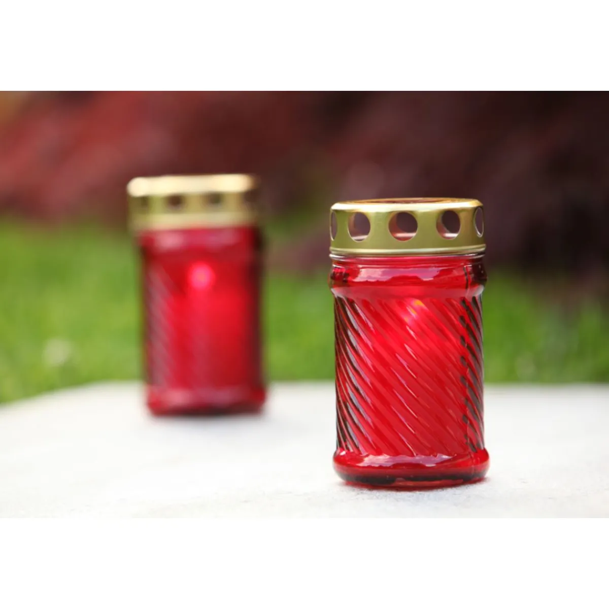 Sale Grablampe IGLESIA_A aus Glas mit Brenner