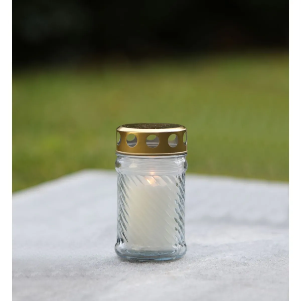 Clearance Grablampe IGLESIA_A aus Glas mit Brenner