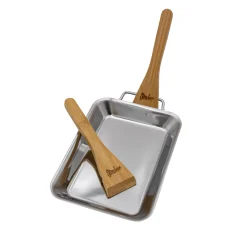Best Steuber Grillpfännchen 2er Set 19,5 x 12,6 x 2 cm