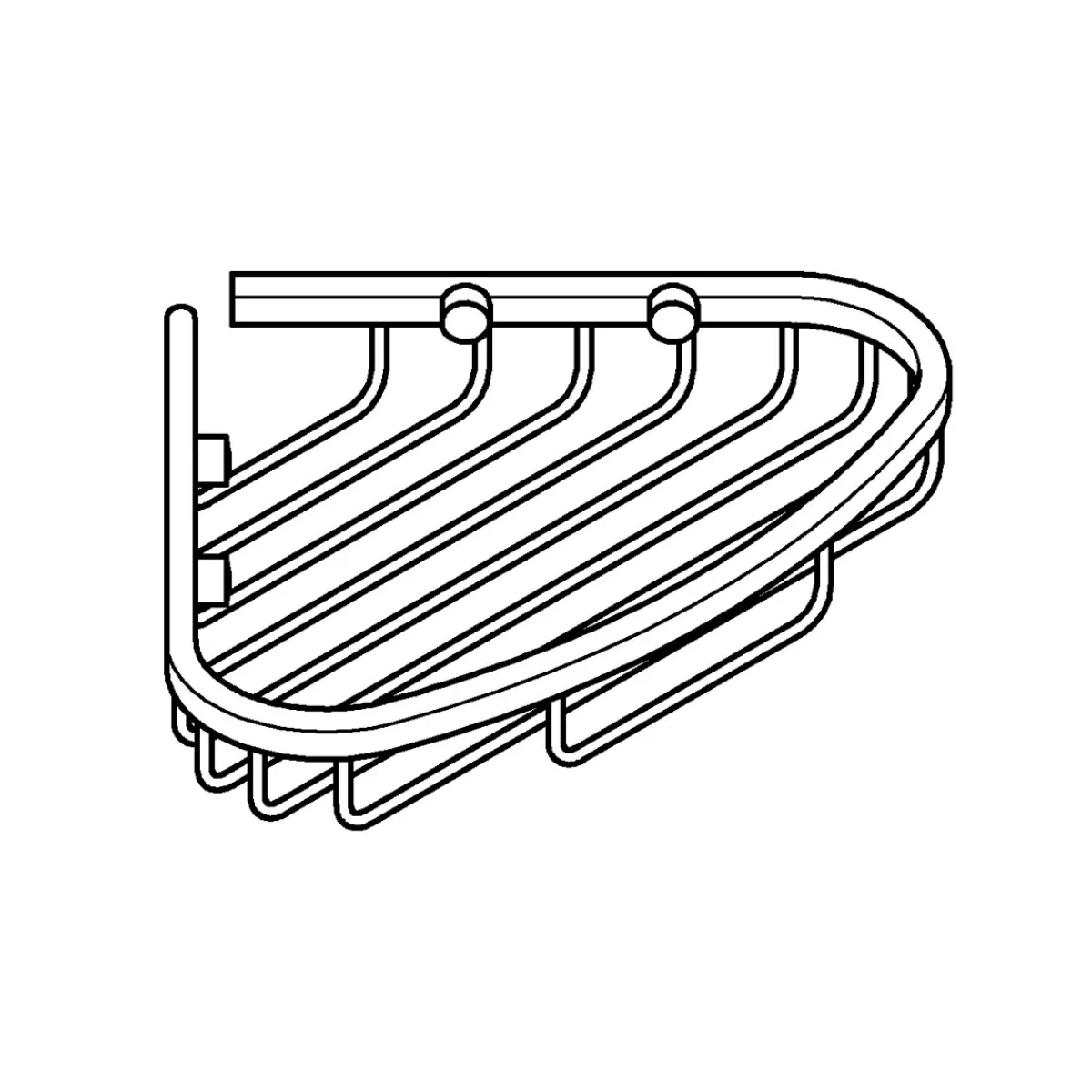 Discount Grohe Ablagekorb Bau Cosmopolitan silber 20,2 x 3,2 x 16,4 cm