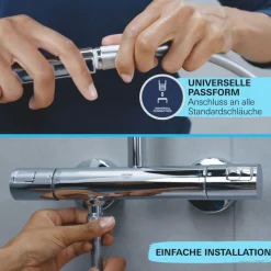 Online Grohe Brauseschlauch „VitalioFlex Comfort“, chrom, 1,75 m