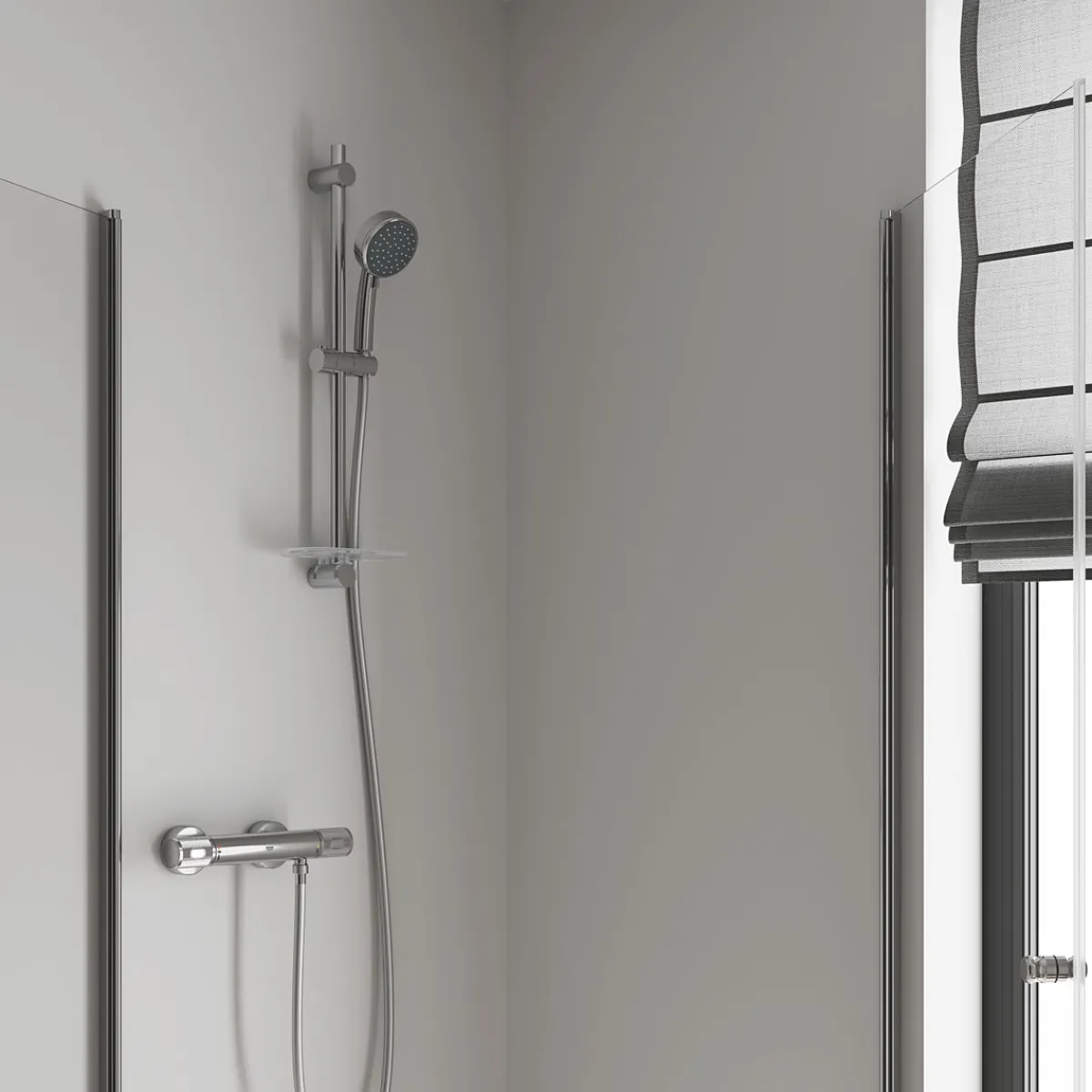 Clearance Grohe Brausethermostat Precision Feel chrom 31,3 cm