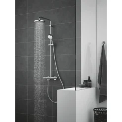Hot Grohe Duschsystem Tempesta Cosmopolitan 210 mit Thermostatbatterie