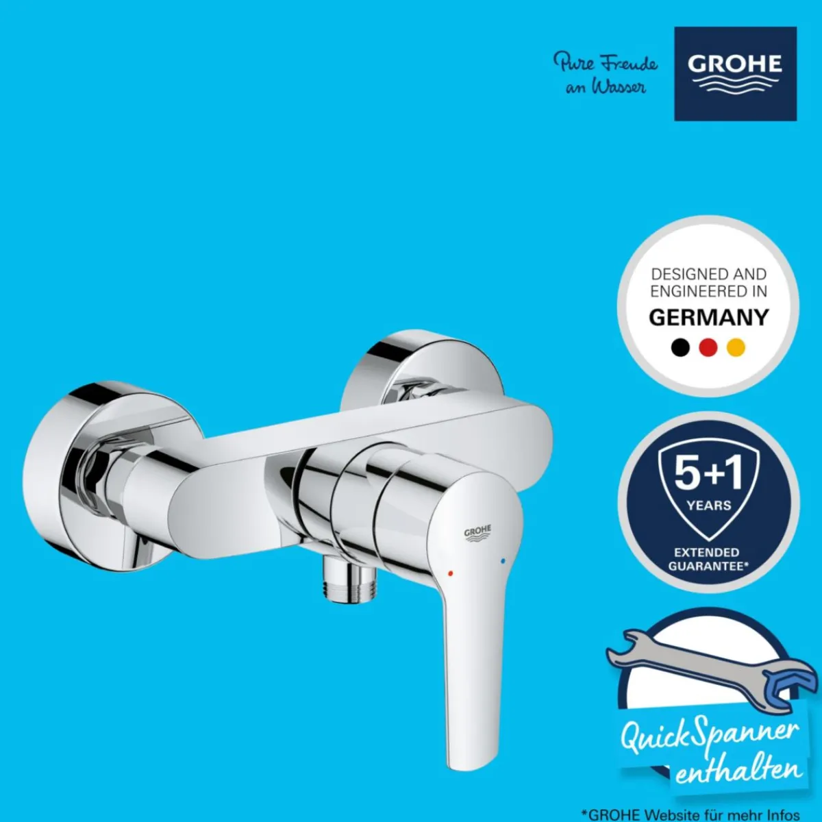 Hot Grohe Einhand-Brausebatterie Start 1/2"