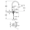Discount Grohe Einhand-Spültischbatterie Wave Cosmopolitan1/2"