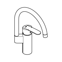Discount Grohe Einhand-Spültischbatterie Wave Cosmopolitan1/2