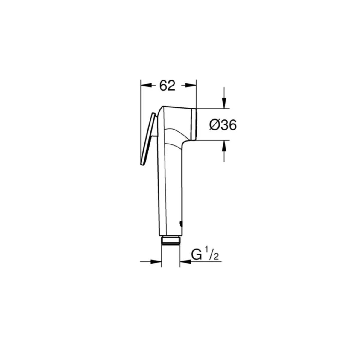 Outlet Grohe Handbrause Vitalio Trigger Spray 30 1 Strahlart