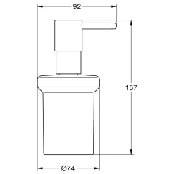 New Grohe Seifenspender Essentials für Halterung