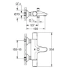 Online Grohe Thermostat-Wannenbatterie Precision Start
