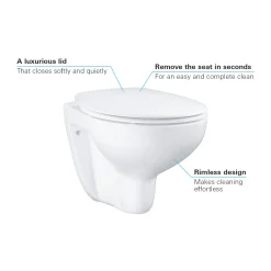Clearance Grohe Tiefspül-WC Bau Keramik Set