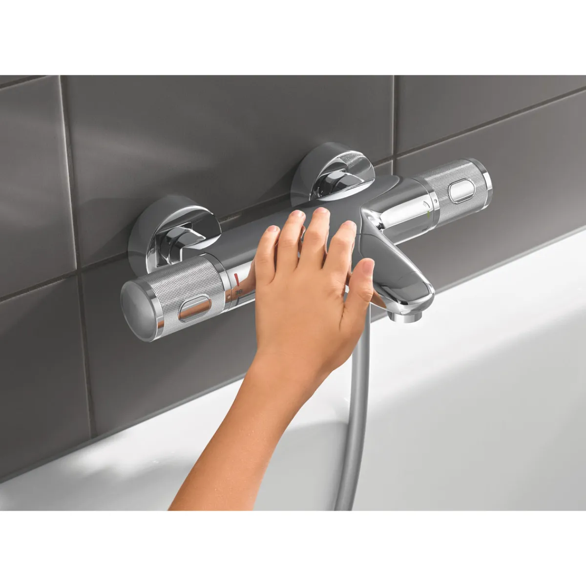 Sale Grohe Wannenbatterie Precision Feel chrom 31,3 cm