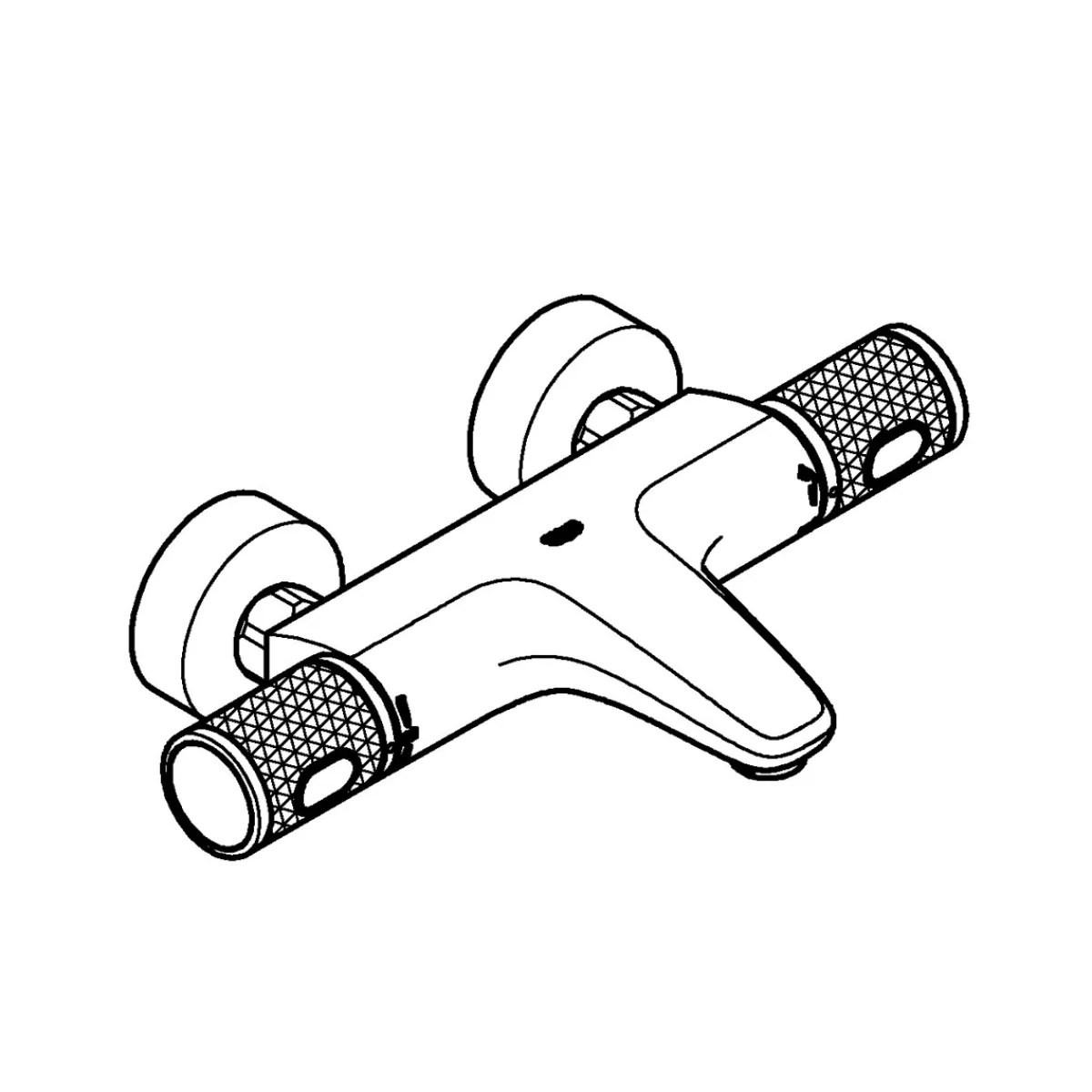 Sale Grohe Wannenbatterie Precision Feel chrom 31,3 cm