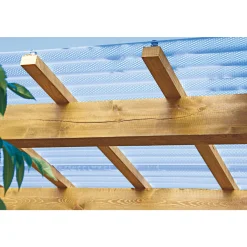 Clearance gutta PVC Wellplatte Prisma klar 200 x 90 cm